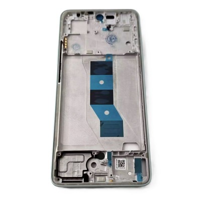 Lcd Frame Middle Chassis For Xiaomi Poco M7 Pro 5g Green By - Maxbhi Com