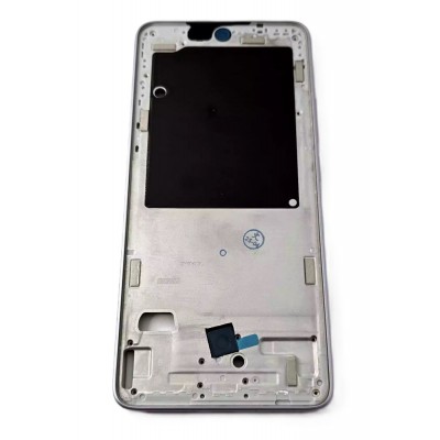 Lcd Frame Middle Chassis For Xiaomi Poco M7 Pro 5g Purple By - Maxbhi Com