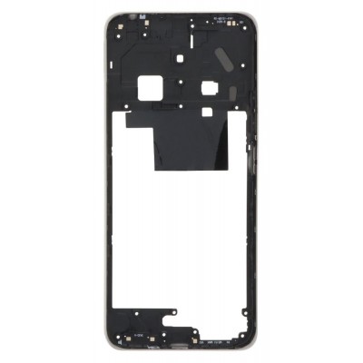Middle Frame Ring Only For Xiaomi Poco C75 5g Silver By - Maxbhi Com
