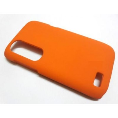 Back Case for HTC Desire X Dual SIM with dual SIM card slots - Orange