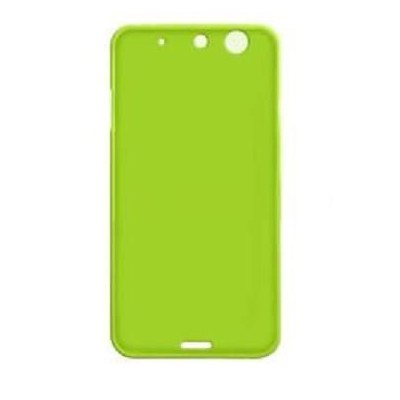Back Case for Micromax Canvas Gold A300 - Green