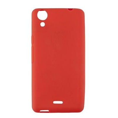 Back Case for Micromax Q345 - Red