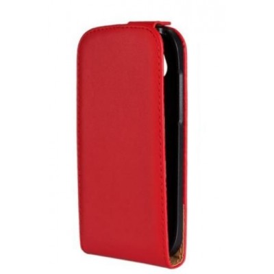 Flip Cover for HTC Deisre X T328E - Red