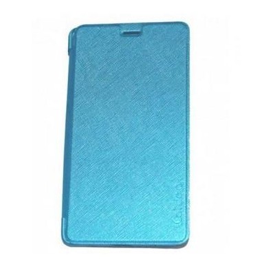 Flip Cover for Micromax Canvas Selfie Lens Q345 - Blue
