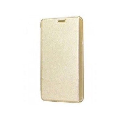 Flip Cover for Micromax Canvas Sliver 5 - Golden