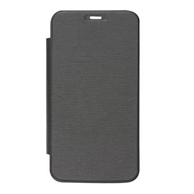 Flip Cover for Micromax Touch - Black