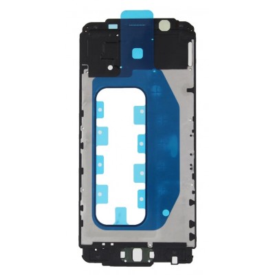 Lcd Frame Middle Chassis For Samsung Galaxy A3 2016 Black By - Maxbhi Com