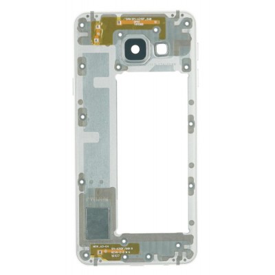 Middle Frame Ring Only For Samsung Galaxy A3 2016 Black By - Maxbhi Com
