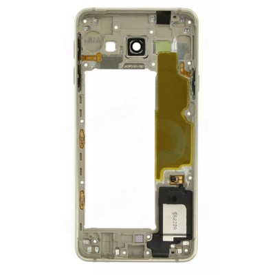 Middle Frame Ring Only For Samsung Galaxy A3 2016 Gold By - Maxbhi Com