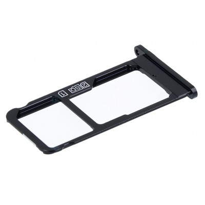 Sim Card Holder Tray For Nokia 7 1 Black - Maxbhi Com
