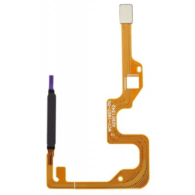 Fingerprint Sensor Flex Cable For Honor 70 Lite Black By - Maxbhi Com
