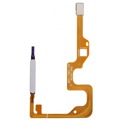 Fingerprint Sensor Flex Cable For Honor 70 Lite White By - Maxbhi Com