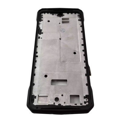 Lcd Frame Middle Chassis For Doogee V40 White By - Maxbhi Com