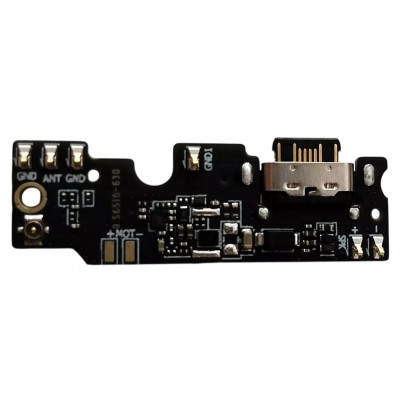 Charging Connector Flex Pcb Board For Oukitel C57s By - Maxbhi Com