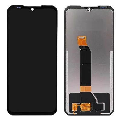 Lcd With Touch Screen For Doogee S Cyber Black By - Maxbhi Com