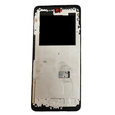 Lcd Frame Middle Chassis For Oppo K12x 5g Black By - Maxbhi Com