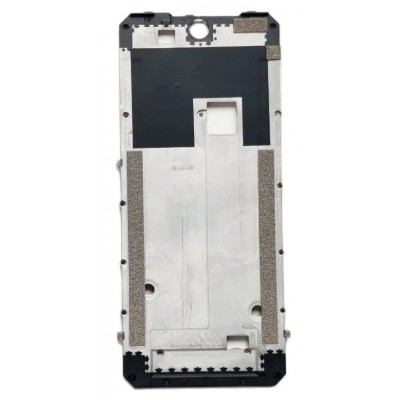 Lcd Frame Middle Chassis For Oukitel Wp19 White By - Maxbhi Com