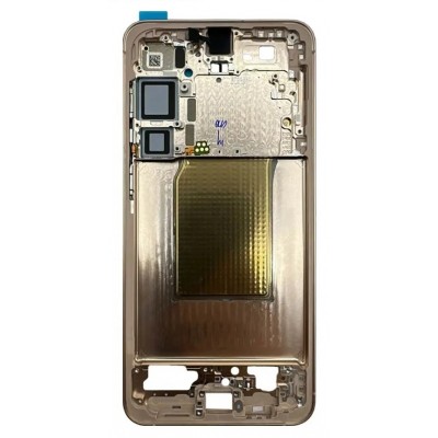 Lcd Frame Middle Chassis For Samsung Galaxy S25 Plus Pink By - Maxbhi Com