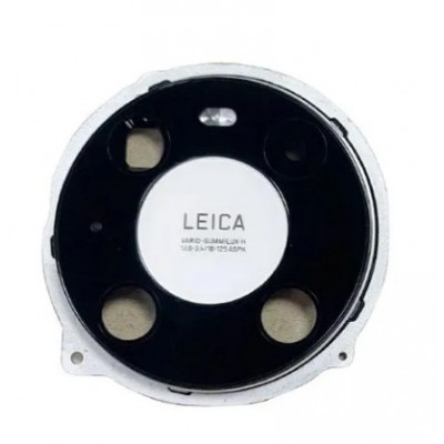 Camera Lens Glass With Frame For Huawei Mate 40e White By - Maxbhi Com