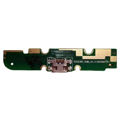 Charging Connector Flex Pcb Board For Nokia C1 Plus By - Maxbhi Com