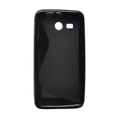 Back Case for Huawei Ascend G730 Dual SIM - Black