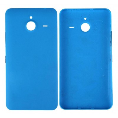 Back Panel Cover For Microsoft Lumia 640 Xl Cyan - Maxbhi Com