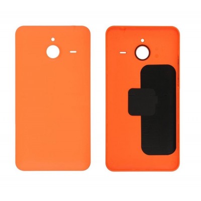 Back Panel Cover For Microsoft Lumia 640 Xl Dual Sim Orange - Maxbhi Com