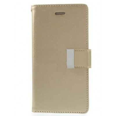Flip Cover for Celkon Glory Q5 - Champagne