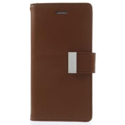 Flip Cover for Cherry Mobile Cosmos One Plus - Brown