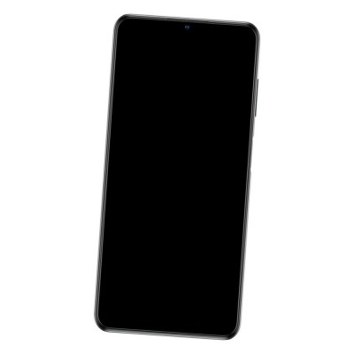 Camera Lens Glass with Frame for ZTE Blade A55 White