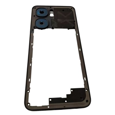 Middle Frame Ring Only For Oukitel C58 Pro Black By - Maxbhi Com