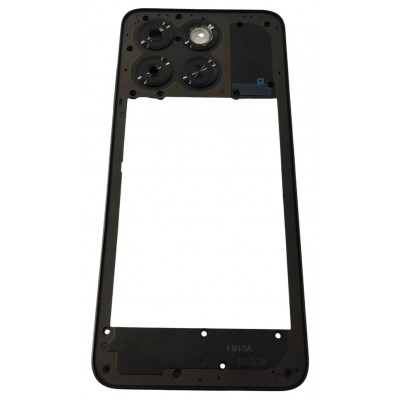 Middle Frame Ring Only For Zte Blade A55 Black By - Maxbhi Com
