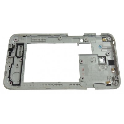 Middle Frame Ring Only For Lg Optimus L70 White By - Maxbhi Com