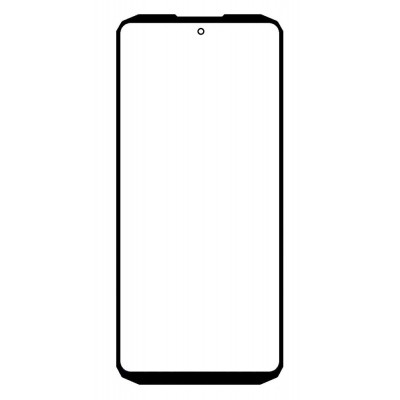 Replacement Front Glass For Doogee Blade10 Max Silver By - Maxbhi Com