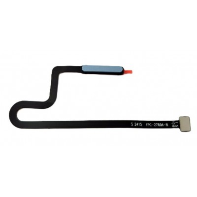 Fingerprint Sensor Flex Cable For Oukitel C50 Blue By - Maxbhi Com