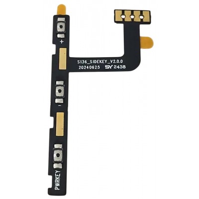 Power Button Flex Cable For Oukitel P1 On Off Flex Pcb By - Maxbhi Com