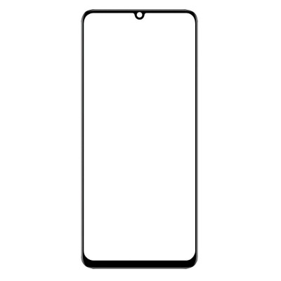 Replacement Front Glass For Oukitel C50 Black By - Maxbhi Com