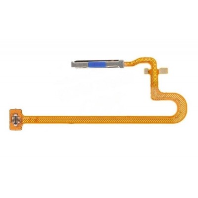 Fingerprint Sensor Flex Cable For Oppo A18 Black By - Maxbhi Com