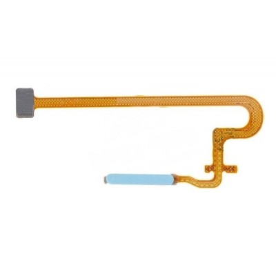 Fingerprint Sensor Flex Cable For Oppo A18 Blue By - Maxbhi Com