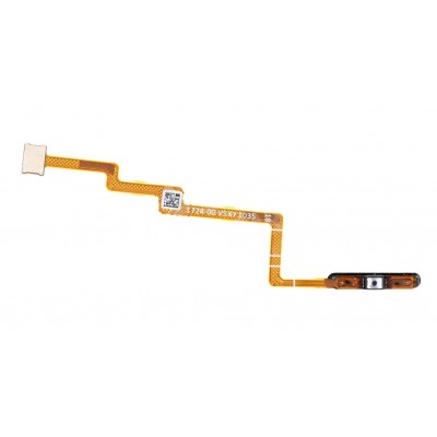 Fingerprint Sensor Flex Cable For Xiaomi Poco F3 White By - Maxbhi Com