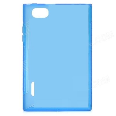 Back Case for LG Optimus F100L - Blue