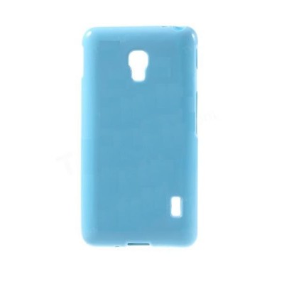 Back Case for LG Optimus F6 D505 - Blue