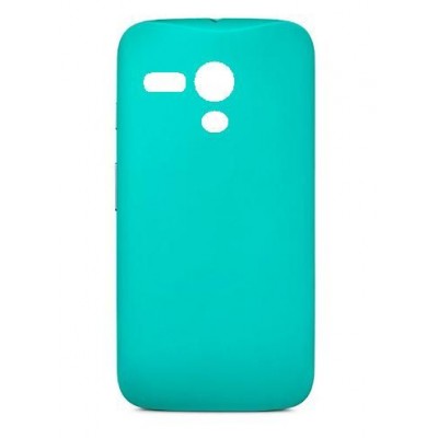 Back Case for Motorola New Moto G LTE - Cyan