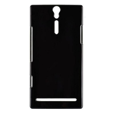 Back Case for Sony LT 26i - Black