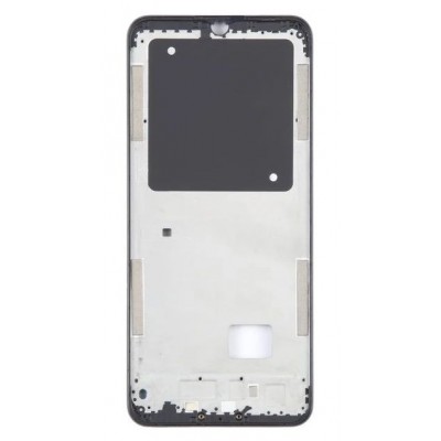Lcd Frame Middle Chassis For Vivo Y02s Black By - Maxbhi Com
