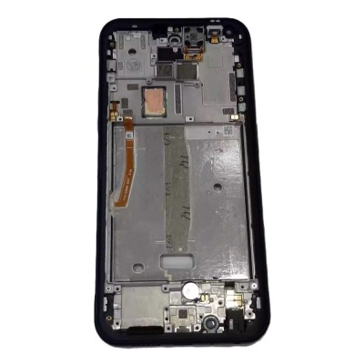 Lcd Frame Middle Chassis For Nokia Xr20 Grey By - Maxbhi Com