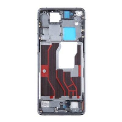 Lcd Frame Middle Chassis For Oppo Find X3 5g Blue By - Maxbhi Com