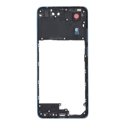 Middle Frame Ring Only For Motorola Moto G04s Blue By - Maxbhi Com