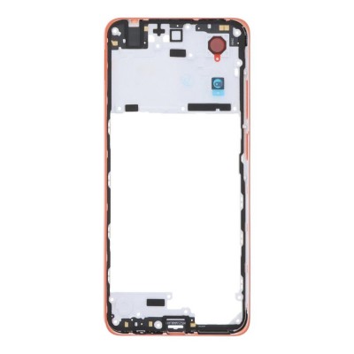 Middle Frame Ring Only For Motorola Moto G04s Orange By - Maxbhi Com