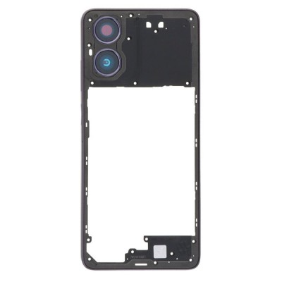 Middle Frame Ring Only For Motorola Moto G04s White By - Maxbhi Com
